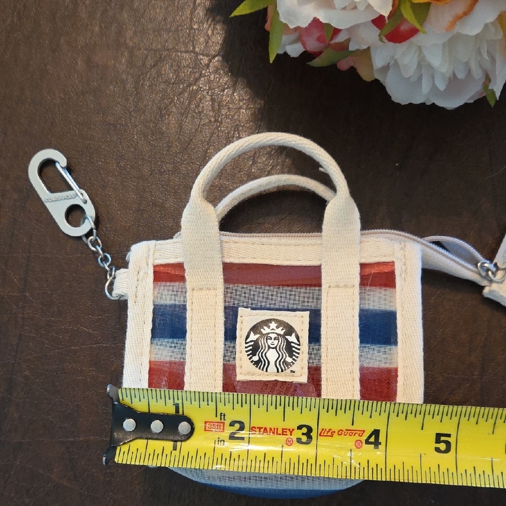 NWT - Starbucks RARE Mesh Tote + Mini Tote - Picture 8 of 13